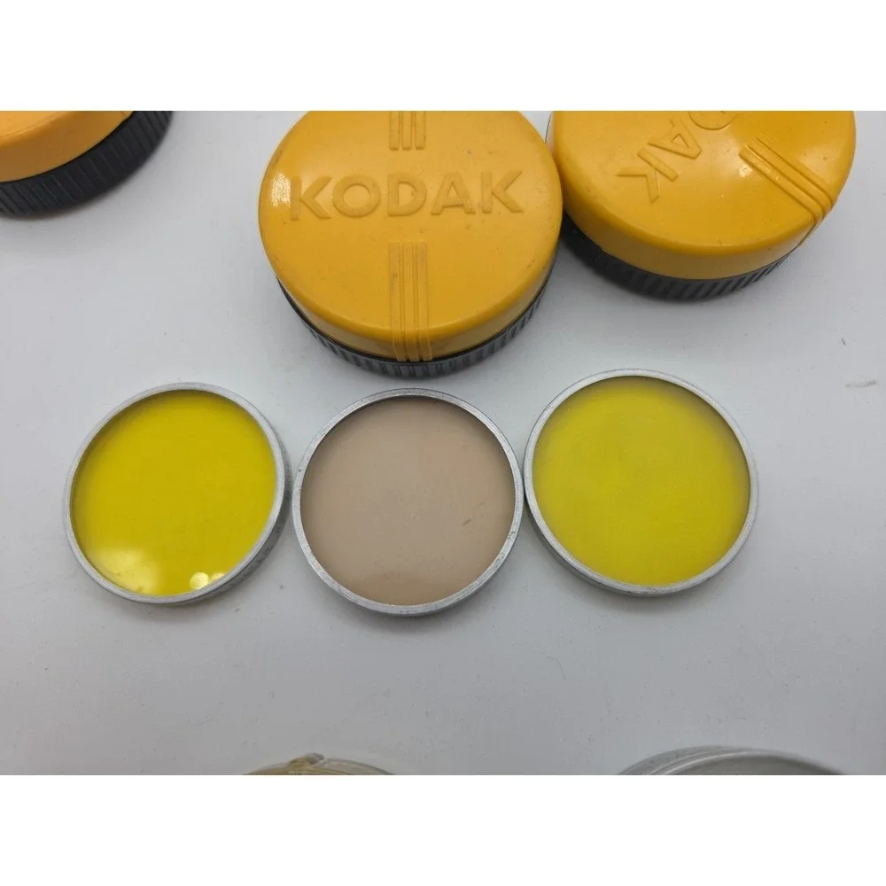Kodak series VI Fiters Lot of 6with adapter ring 1 1/4in - 315mm Wratten/Flash
